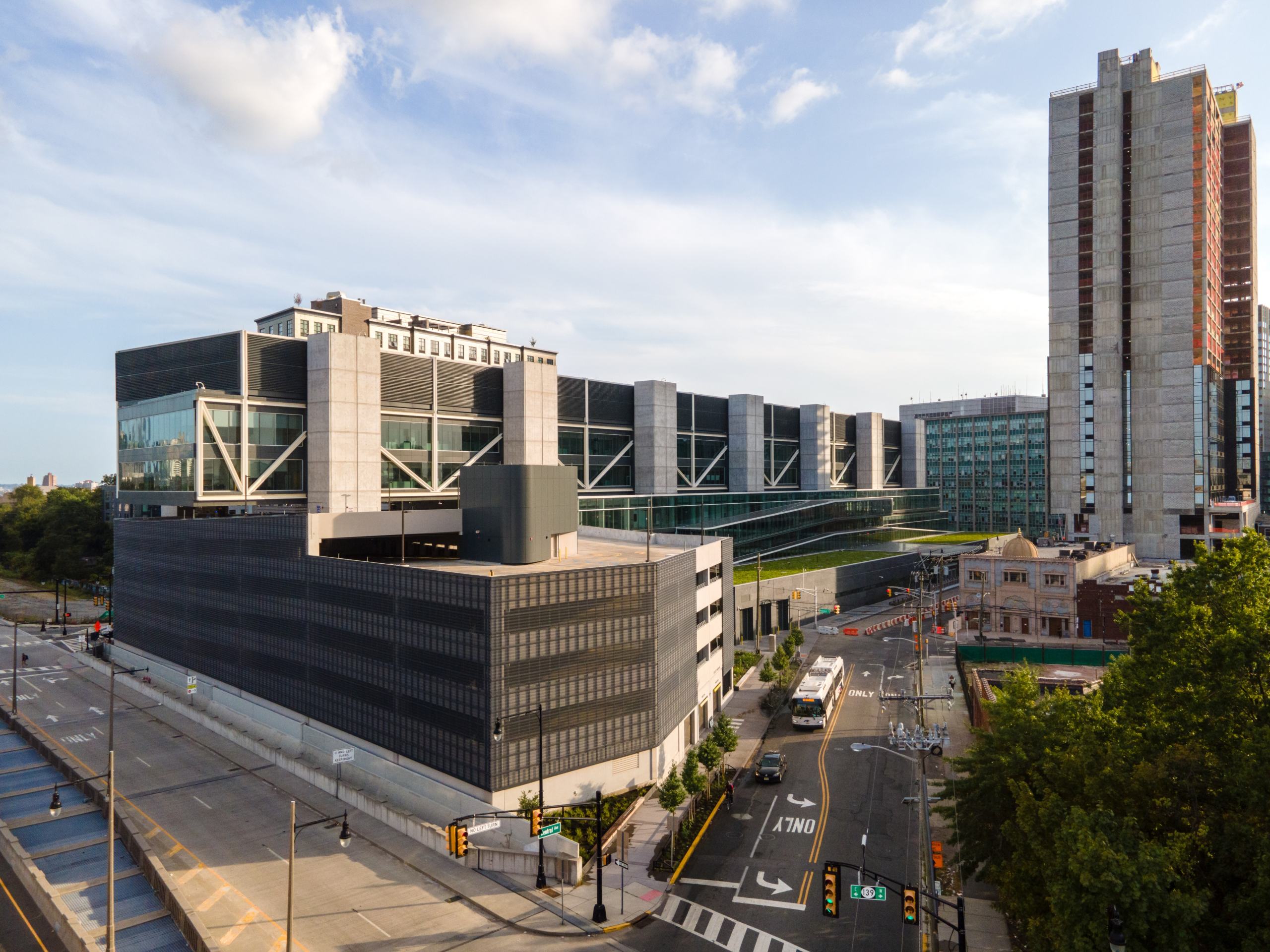exterior of buildings in city