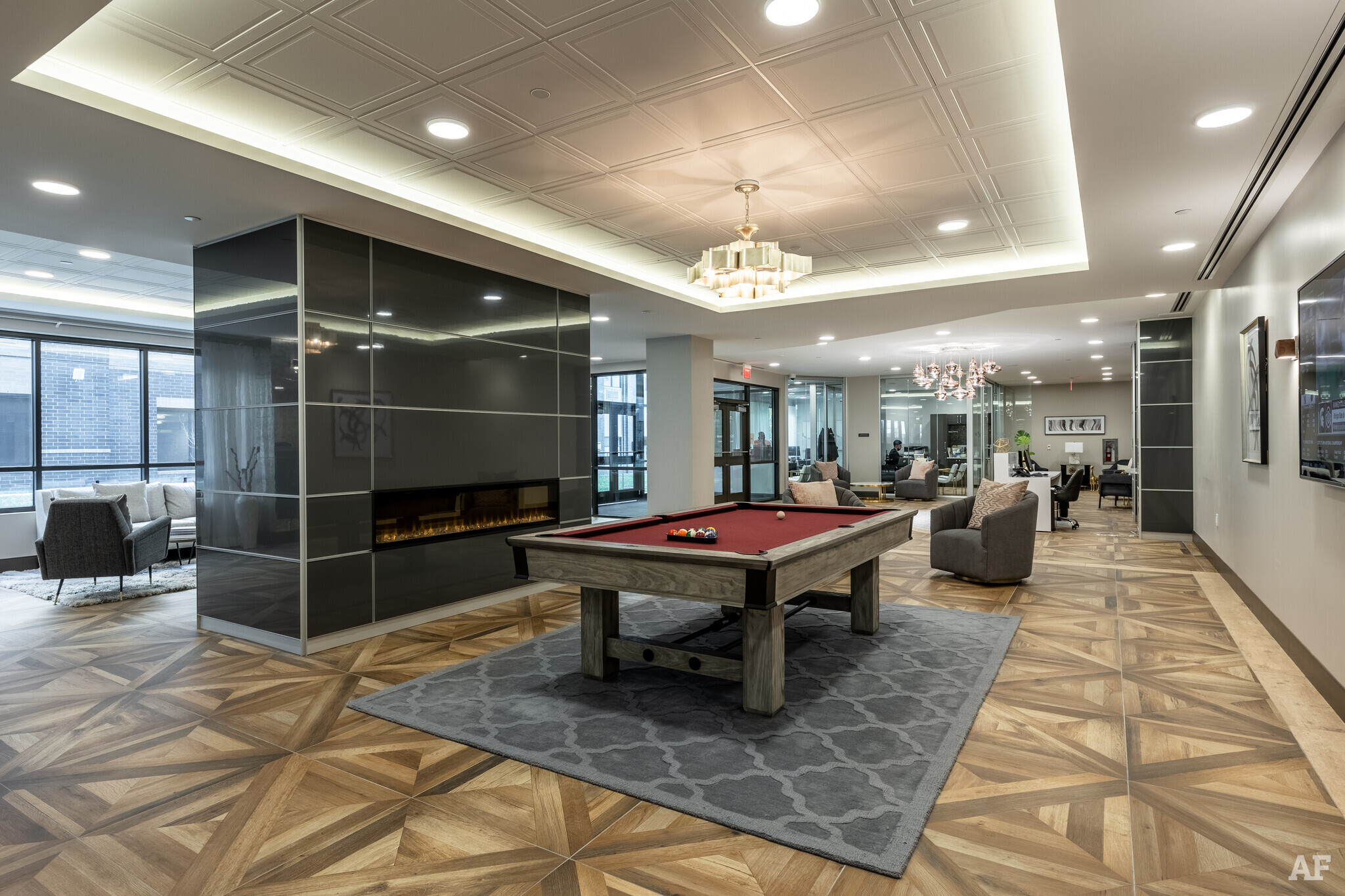 rivet 26 interior pool table